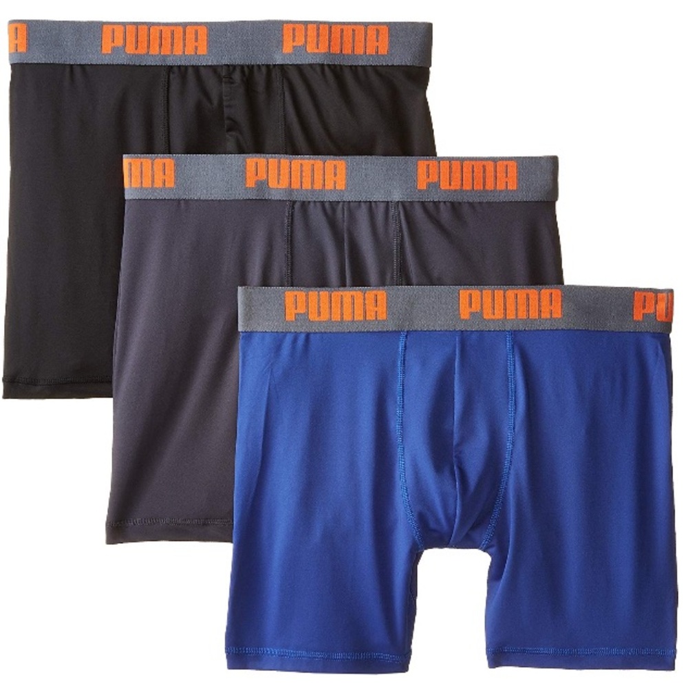 Puma men's sport boxer brief ( S ) 3 pack